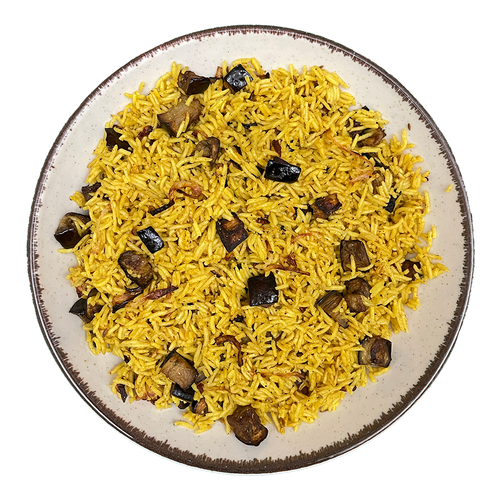 Ras el Hanout Rice with Grilled Kabocha - Idealist Foods