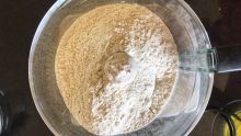 Add the flour, sugar and salt and pulse couple of times.